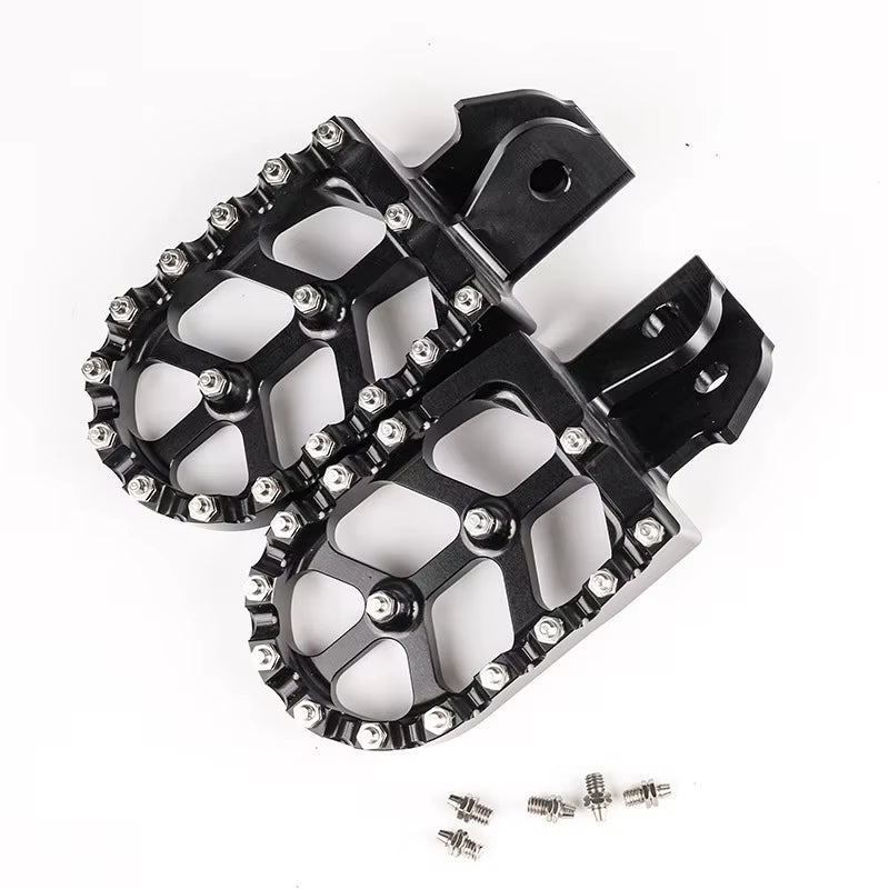 Free Shipping Factory Price Electric Dirt Bike Light Bee X CNC Alu Pedal Foot Peg Footrest Foot Pegs for Surron Light Bee X