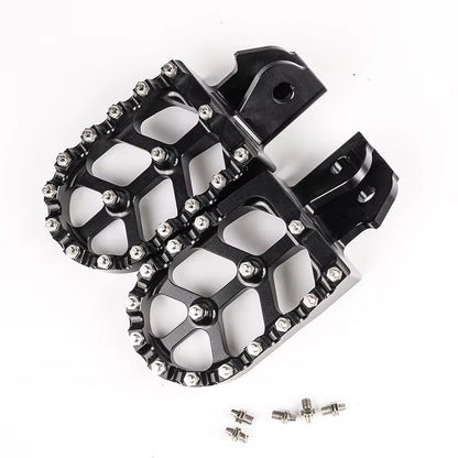 Free Shipping Factory Price Electric Dirt Bike Light Bee X CNC Alu Pedal Foot Peg Footrest Foot Pegs for Surron Light Bee X