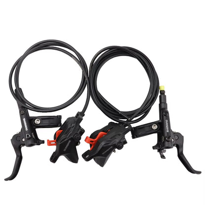 SHIMANO DEORE M6100 Hydraulic Disc Brake Set 2 Piston Brake Matte Version Front & Rear for MTB Mountain Bike Original