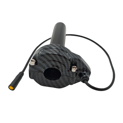 Surron Lightbee Style Full Twist Throttle with Hand Grips 3-Pin Waterproof Female Plug for Bafang with Handgrips