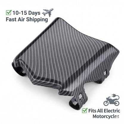 JFG Upgraded Carbon Fiber Look PP Material Number Plate Durable Replacement Shield for Surron Talaria E Ride Pro Motocross